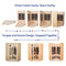 Two-Person Corner Space Infrared Wooden Sauna Room With Bluetooth Speakers, 1600W (97381524) - Comparison View