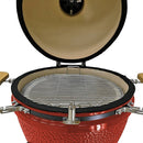 VISION GRILL 1-Series Heavy Duty Red Ceramic Kamado Grill, 46" - SAKSBY.com - Business & Industrial - SAKSBY.com