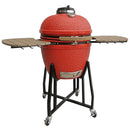VISION GRILL 1-Series Heavy Duty Red Ceramic Kamado Grill, 46" - SAKSBY.com - Business & Industrial - SAKSBY.com