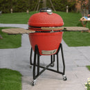 VISION GRILL 1-Series Heavy Duty Red Ceramic Kamado Grill, 46" - SAKSBY.com - Business & Industrial - SAKSBY.com
