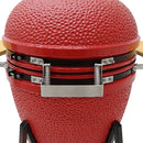 VISION GRILL 1-Series Heavy Duty Red Ceramic Kamado Grill, 46" - SAKSBY.com - Business & Industrial - SAKSBY.com