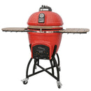 VISION GRILL C-Series Heavy Duty Red Ceramic Kamado Grill, 47" - SAKSBY.com - SAKSBY.com