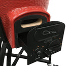 VISION GRILL C-Series Heavy Duty Red Ceramic Kamado Grill, 47" - SAKSBY.com - SAKSBY.com