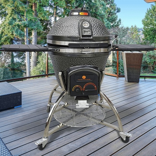 VISION GRILLS Elite Series XD702 Maxis Ceramic Kamado - SAKSBY.com - BBQ Grills - SAKSBY.com