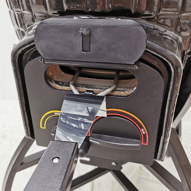 VISION GRILLS XR402 Deluxe Professional Ceramic Kamado, 47" - SAKSBY.com - BBQ Grills - SAKSBY.com