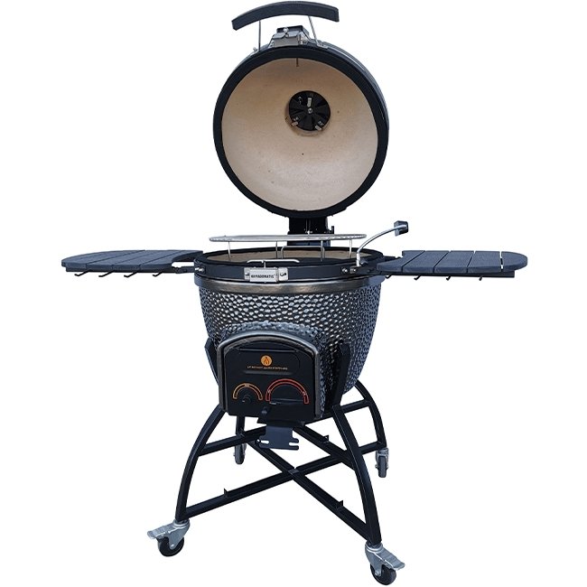 VISION GRILLS XR402 Deluxe Professional Ceramic Kamado, 47" - SAKSBY.com - BBQ Grills - SAKSBY.com
