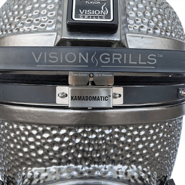 VISION GRILLS XR402 Deluxe Professional Ceramic Kamado, 47" - SAKSBY.com - BBQ Grills - SAKSBY.com