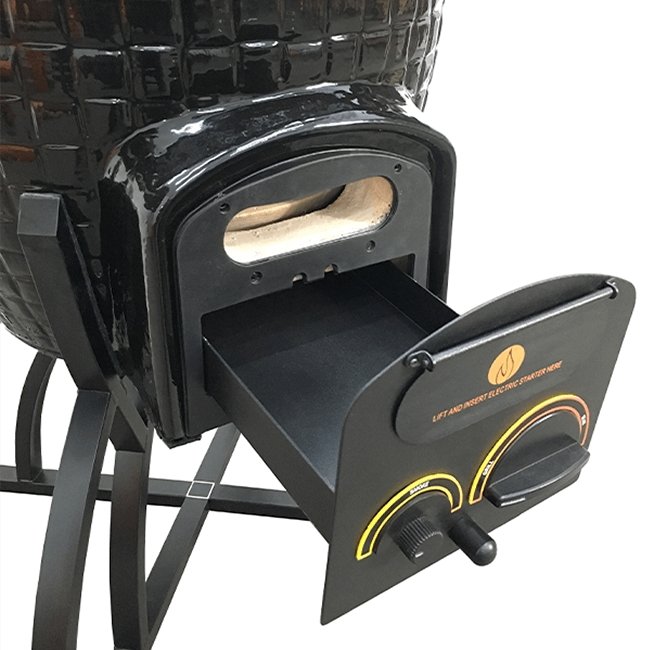 VISION GRILLS XR402 Deluxe Professional Ceramic Kamado, 47" - SAKSBY.com - BBQ Grills - SAKSBY.com