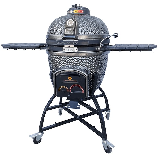 VISION GRILLS XR402 Deluxe Professional Ceramic Kamado, 47" - SAKSBY.com - BBQ Grills - SAKSBY.com