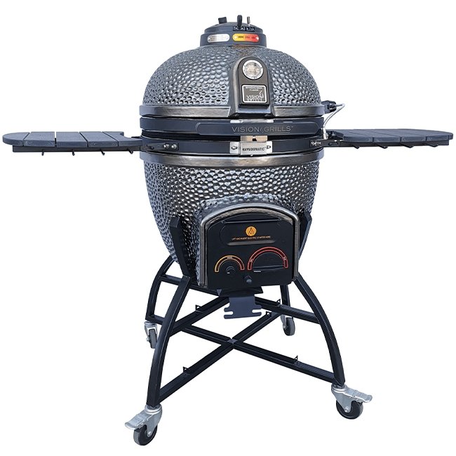 VISION GRILLS XR402 Deluxe Professional Ceramic Kamado, 47" - SAKSBY.com - BBQ Grills - SAKSBY.com