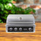 WILDFIRE OUTDOOR LIVING Ranch Pro 304 Stainless Steel Propane Gas Grill, 36" (WF-PRO36G-RH-LP) (91528436) -Front View