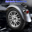 ZVG Heavy Duty 1000W 60V/20AH Four Wheel All-Terrain Travel Mobility Scooter, 440LBS (91645372) - SAKSBY.com Zoom Parts View