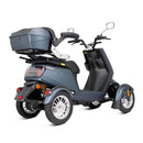 ZVG Heavy Duty 1000W 60V/20AH Four Wheel All-Terrain Travel Mobility Scooter, 440LBS (91645372) - SAKSBY.com Back View