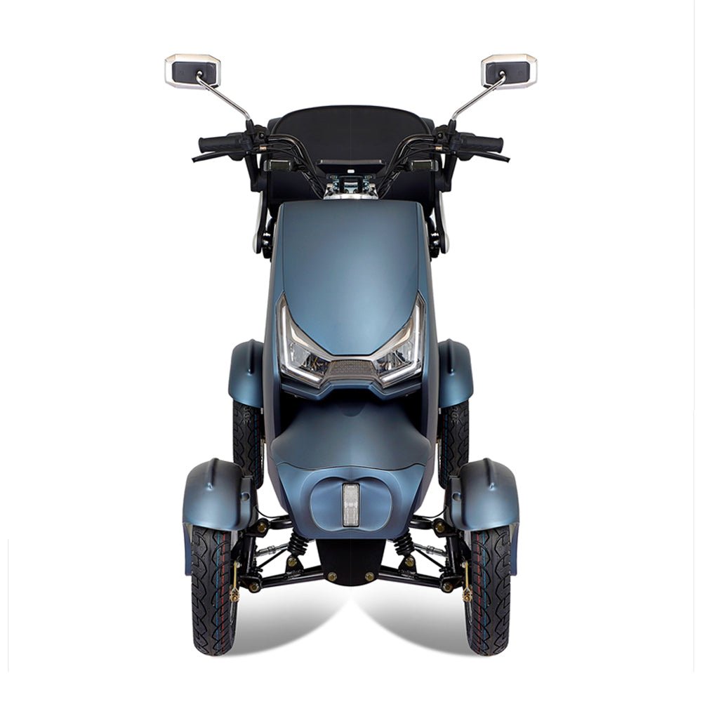 ZVG Heavy Duty 1000W 60V/20AH Four Wheel All-Terrain Travel Mobility Scooter, 440LBS (91645372) - SAKSBY.com Front View