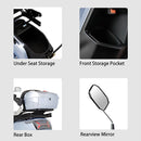 ZVG Heavy Duty 1000W 60V20AH Four Wheel All-Terrain Travel Mobility Scooter, 440LBS Zoom Parts View