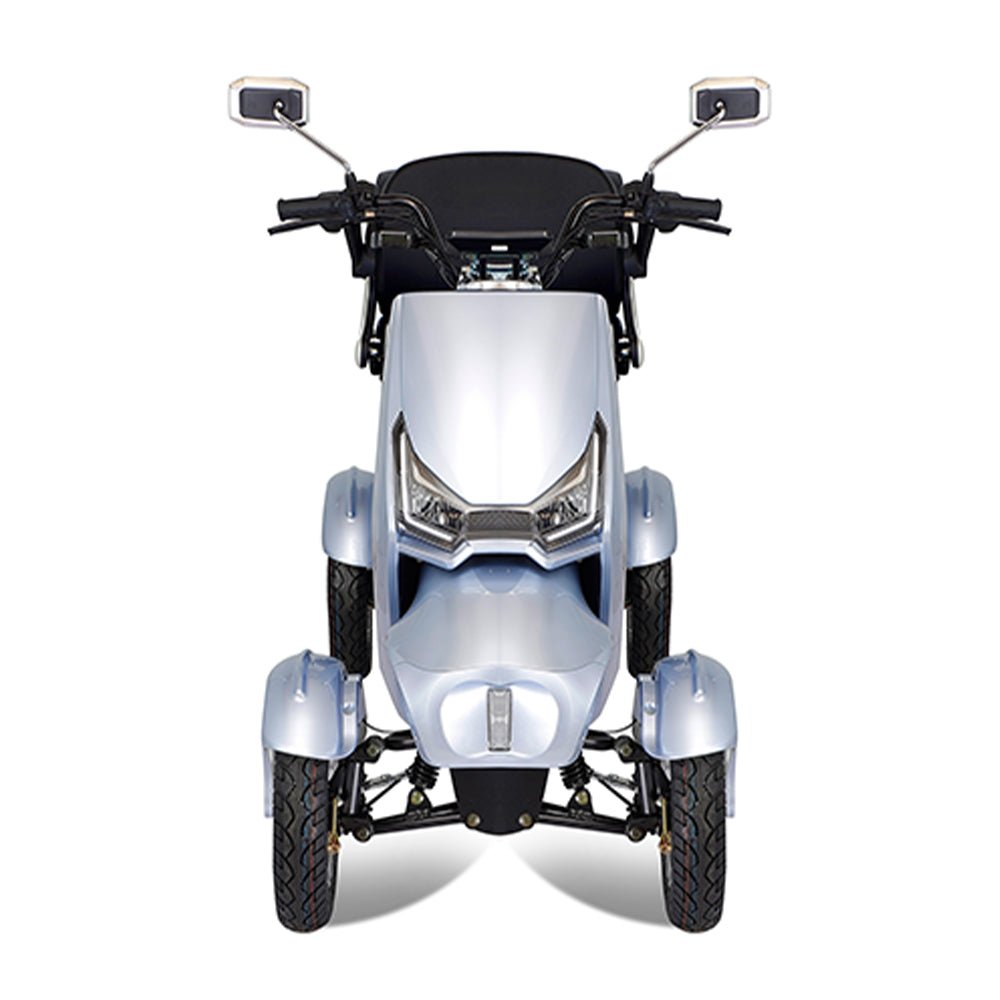ZVG Heavy Duty 1000W 60V20AH Four Wheel All-Terrain Travel Mobility Scooter, 440LBS (97245361) - SAKSBY.com - Front View