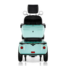 ZVG Heavy Duty 800W 60V/20AH 4-Wheel Elderly Handicap Adult Mobility Power Travel Scooter, 500LBS (95736481) Back View