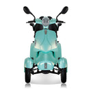 ZVG Heavy Duty 800W 60V/20AH Four Wheel All-Terrain Travel Mobility Scooter For Adults And Seniors, 500LB Front View