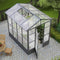 [06X08FT] Heavy Duty Outdoor Polycarbonate Greenhouse With Fully Automatic Temperature Control Vent (SAK51892) - Saksby Wholesale - Top View