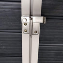 [06x08FT] Outdoor Resin Patio Garden Shed With Floor, 2 Windows, And Lockable Doors (SAK54953) - Saksby Wholesale - Lock Details