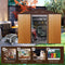 [06X08FT] Premium Outdoor Metal Storage Shed With Metal Floor Frame (SAK95204) - Saksby Wholesale - Function