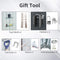 [06X08FT] Premium Outdoor Metal Storage Shed With Metal Floor Frame (SAK95204) - Saksby Wholesale - Gift Tool