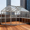 Large Walk-In Backyard Greenhouse With Rainwater Collection System And Roof Vent (SAK93581) - Saksby Wholesale - Roof View
