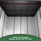 [07X10FT] Heavy Duty Weather-Resistant Polypropylene Storage Shed With Floor And Reinforced Steel Frame (SAK67455) - Saksby Wholesale - Beams