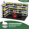 [08X12FT] Large Polypropylene Storage Shed With Reinforced Floor And Lockable Swing Doors (SAK07451) - Saksby Wholesale - Building Block Design