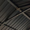 [09X11] Heavy Duty All-Weather Hard Top Wooden Carport Gazebo With Galvanized Steel Roof (SAK391875) - Saksby Wholesale - Roof