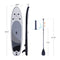 10' Inflatable Blow Up SUP Paddle Board W/ Carrying Bag & Pump (SAK43678)- Saksby Wholesale - Dimensions View
