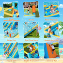 10-in-1 Inflatable Water Slide Bounce House With Blower (SAK26370) - Saksby Wholesale - Activities