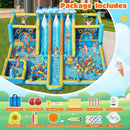 10-in-1 Inflatable Water Slide Bounce House With Blower (SAK26370) - Saksby Wholesale - Package Inclusions
