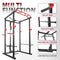 1000LBS Multi-Functional Barbell Rack Squat Power Cage With Weight Bench (SAK35822) - Saksby Wholesale - Multi-Function Feature