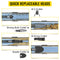 [100FT x 3/8"] Electric Sewer Drain Cleaner Snake Clog Machine W/ Cutter (SAK53785) - Saksby Wholesale - Replaceable Heads Details