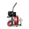 [100FT x 3/8"] Electric Sewer Drain Cleaner Snake Clog Machine W/ Cutter (SAK53785) - Saksby Wholesale - Side View