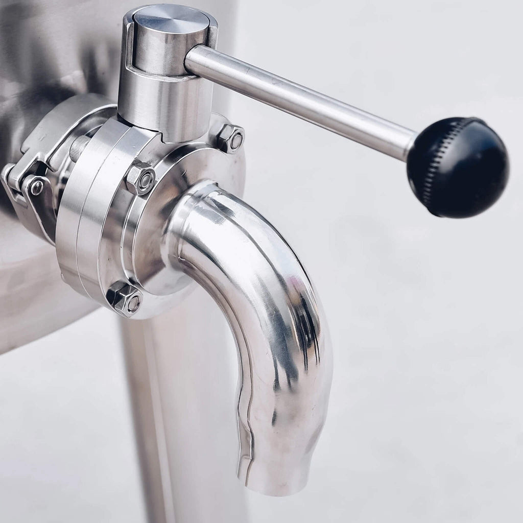 Heavy-Duty Stainless Steel Commercial Milk And Ice Cream Mix Pasteurizer Machine [Without Plug] (SAK81320)