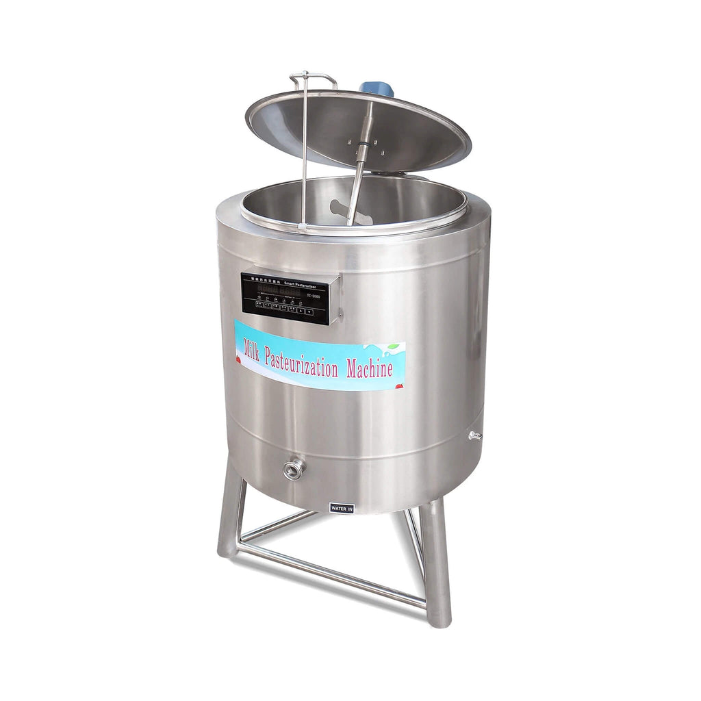 Heavy-Duty Stainless Steel Commercial Milk And Ice Cream Mix Pasteurizer Machine [Without Plug] (SAK81320)