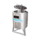 Heavy-Duty Stainless Steel Commercial Milk And Ice Cream Mix Pasteurizer Machine [Without Plug] (SAK81320)