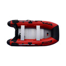 10FT Inflatable 4-Person Rafting Fishing Dinghy Tender Pontoon Boat (SAK20749) - Saksby Wholesale - Center Top View