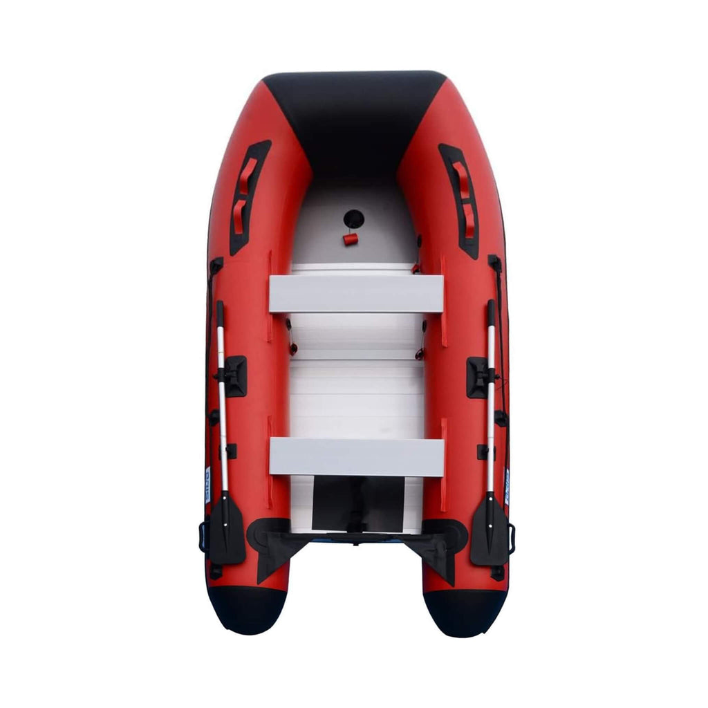 10FT Inflatable 4-Person Rafting Fishing Dinghy Tender Pontoon Boat (SAK20749) - Saksby Wholesale - Top View