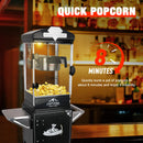 10 OZ Portable Kettle Popcorn Maker Machine With Cart (SAK42196) - Saksby Wholesale - Timer View