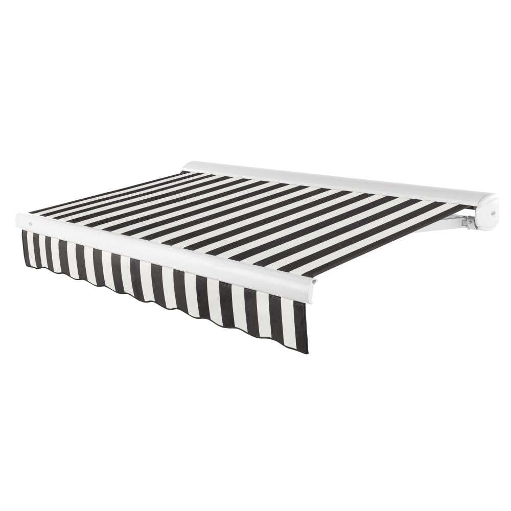 [10x10FT] AWNTECH Key West Premium Electric Outdoor Motorized Retractable Awning (FCL10/FCR10-SBY) (SAK62183)-SAKSBY