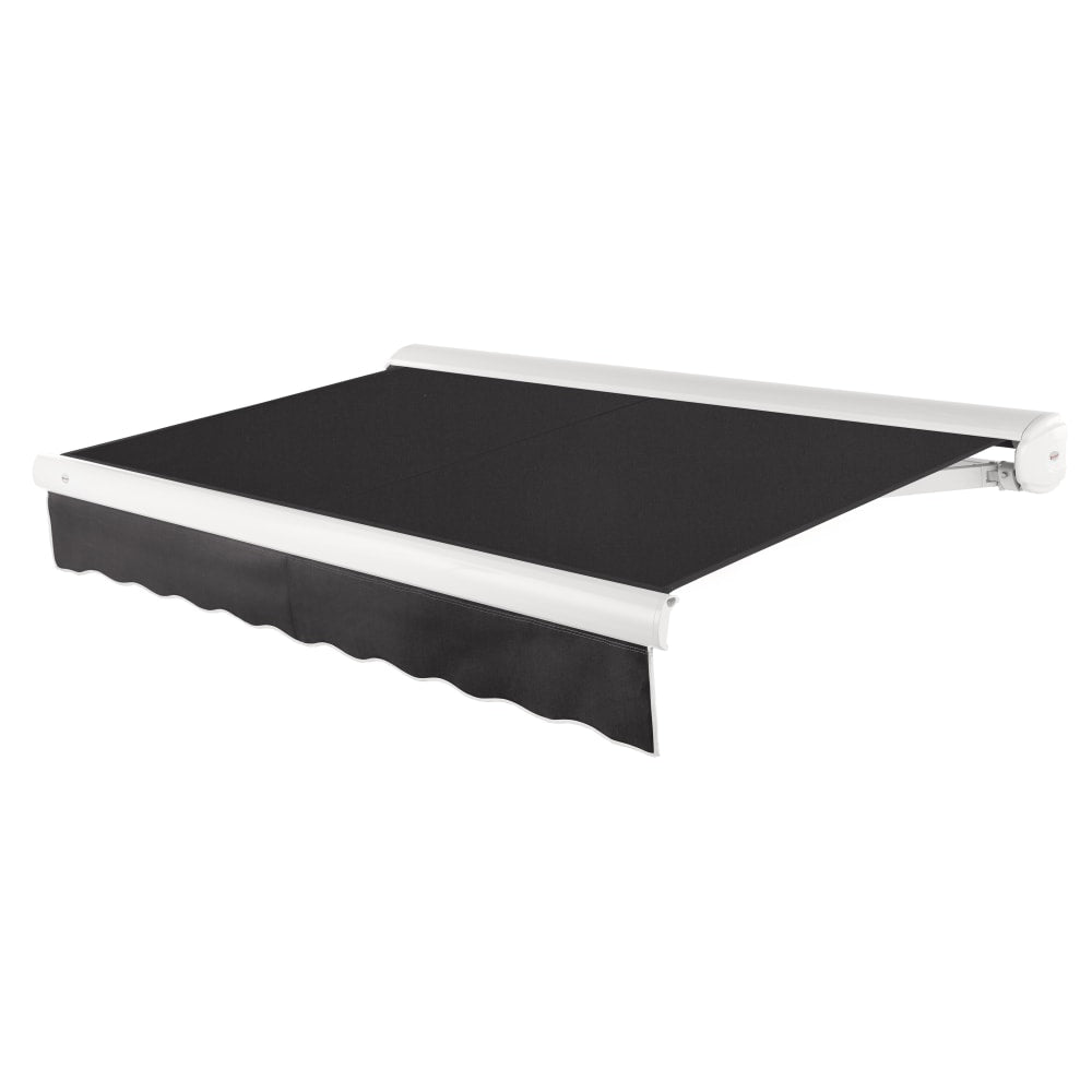 [10x10FT] AWNTECH Key West Premium Electric Outdoor Motorized Retractable Awning (FCL10/FCR10-SBY) (SAK62183)-SAKSBY