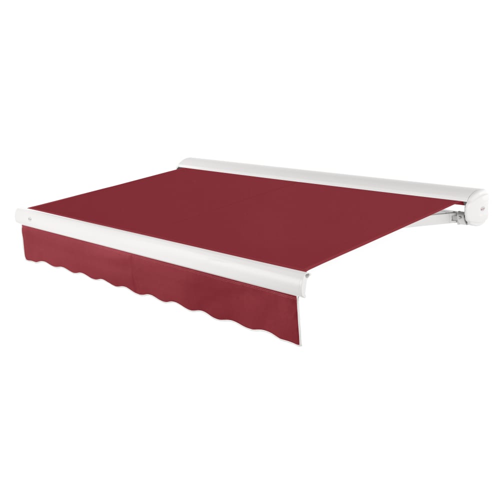 [10x10FT] AWNTECH Key West Premium Electric Outdoor Motorized Retractable Awning (FCL10/FCR10-SBY) (SAK62183)-SAKSBY