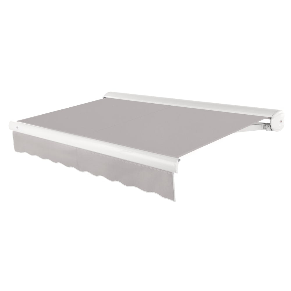 [10x10FT] AWNTECH Key West Premium Electric Outdoor Motorized Retractable Awning (FCL10/FCR10-SBY) (SAK62183)-SAKSBY