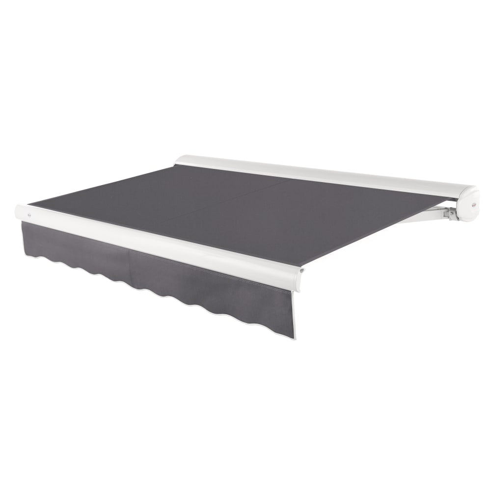 [10x10FT] AWNTECH Key West Premium Electric Outdoor Motorized Retractable Awning (FCL10/FCR10-SBY) (SAK62183)-SAKSBY