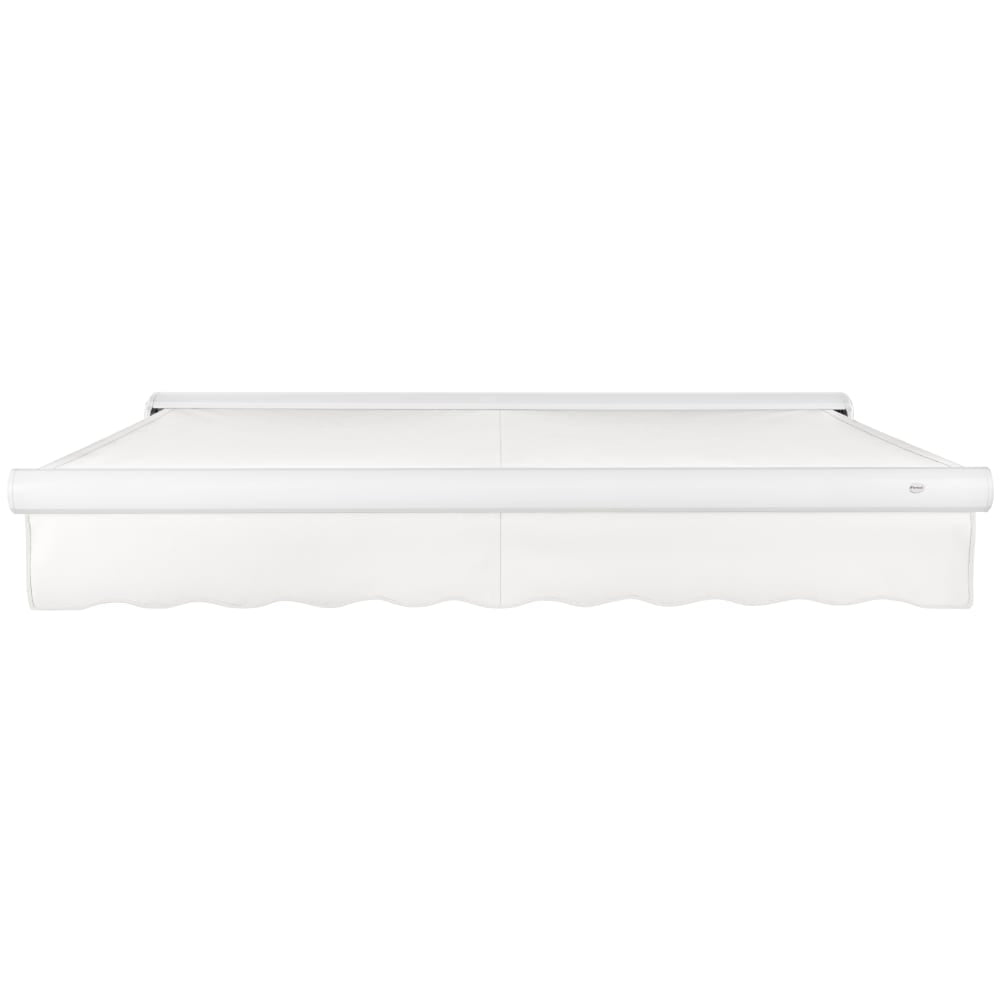 [10x10FT] AWNTECH Key West Premium Electric Outdoor Motorized Retractable Awning (FCL10/FCR10-SBY) (SAK62183)-SAKSBY
