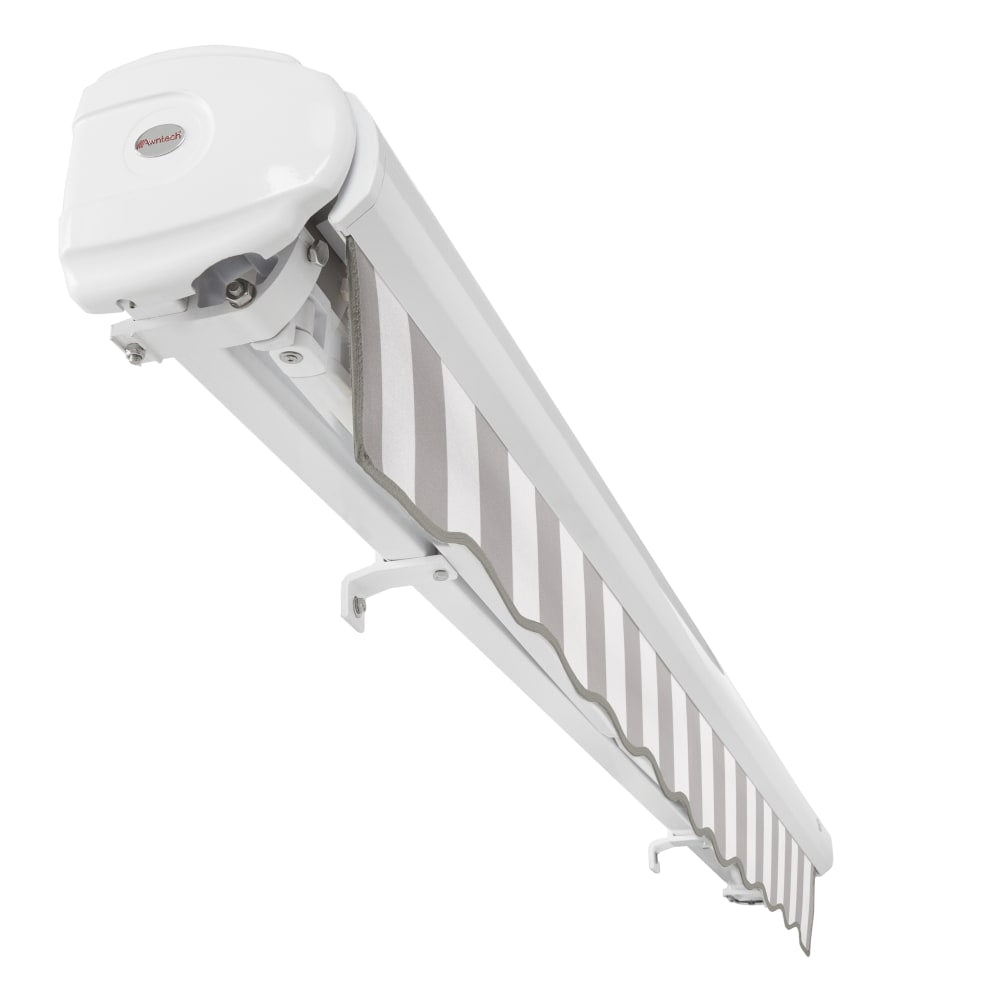 [10x10FT] AWNTECH Key West Premium Manual Outdoor Retractable Awning (FCM10-SBY) (SAK57132)-SAKSBY