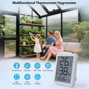 [10X12FT] Outdoor Polycarbonate Aluminum Greenhouse With UV Protection (SAK59183) - Saksby Wholesale - Multifunctional Thermometer Hygrometer